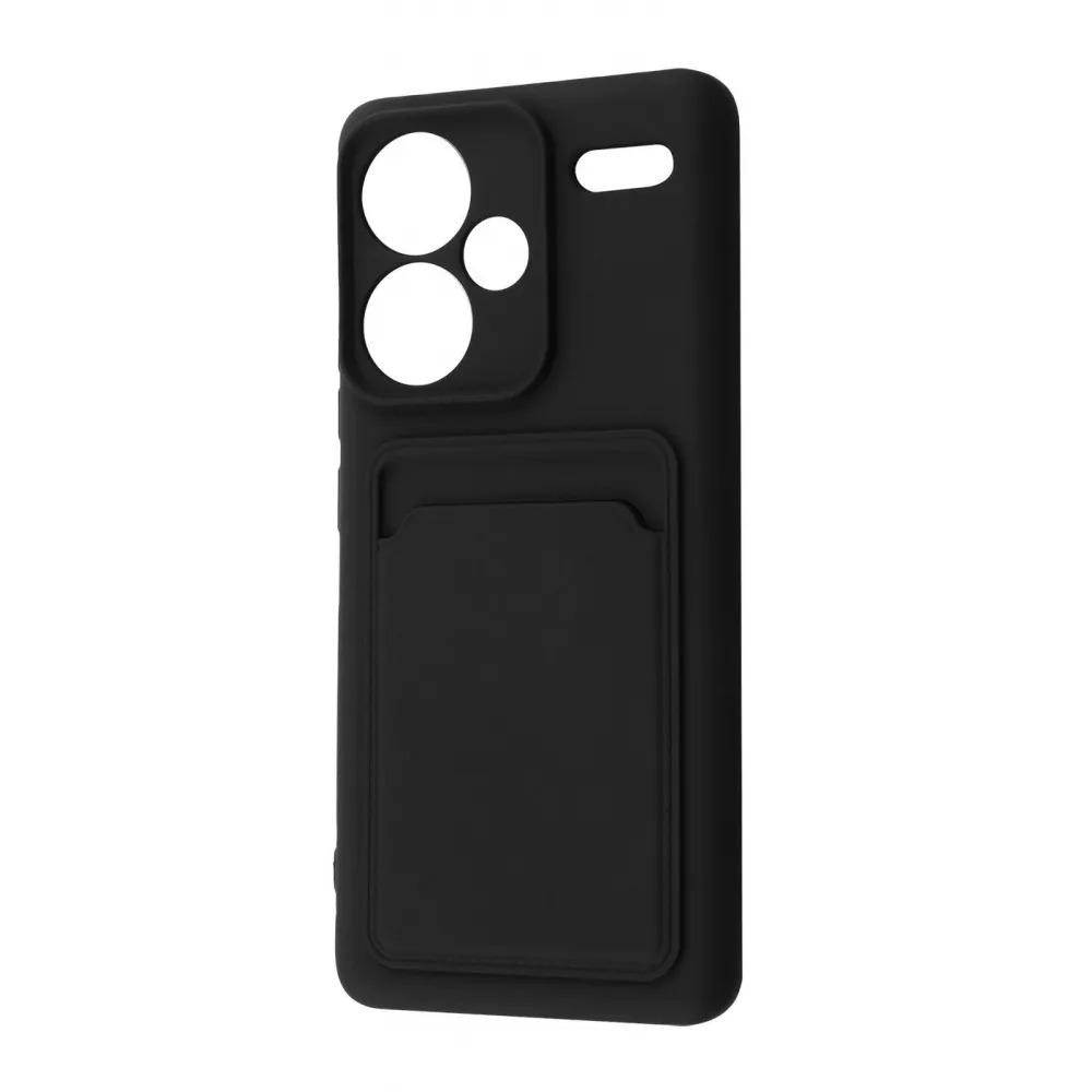Чехол-накладка для телефона WAVE Colorful Pocket Xiaomi Redmi Note 13 Pro+ Black