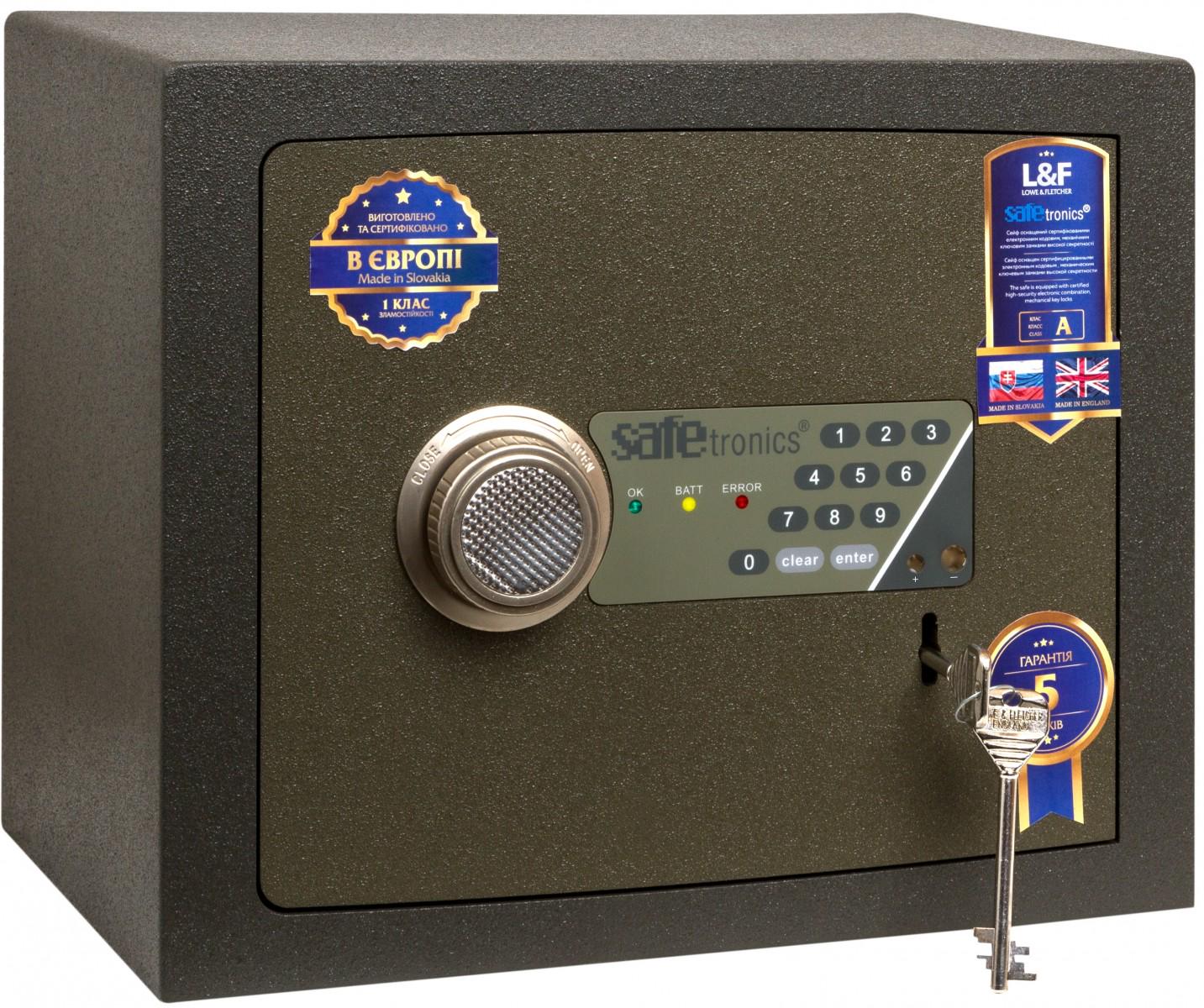Сейф зламостійкий Safetronics NTR 22Е-М (vz-28750)