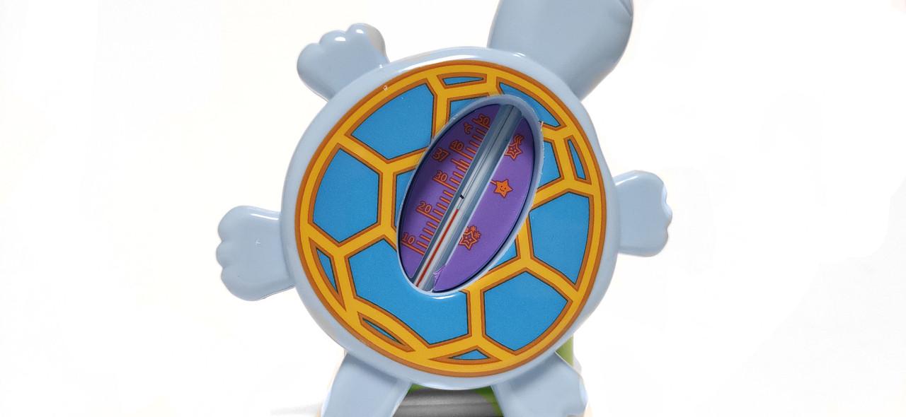 Термометр для води Bimbo в слюді в формі черепашки Блакитний - фото 6 Термометр для води Bimbo в слюді в формі черепашки Блакитний - фото 6