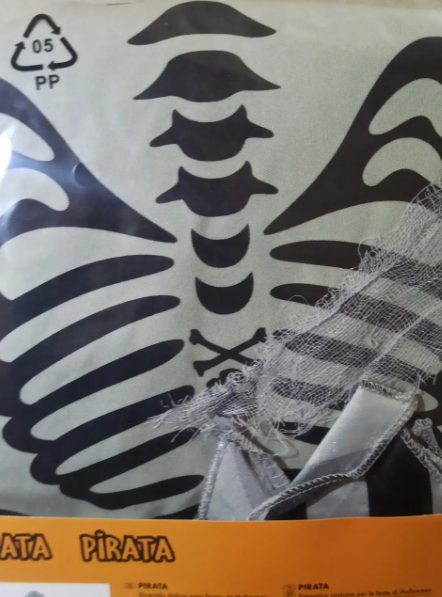 Костюм для Хэллоуина для девочки Пиратка М Серо-черный (145895) - фото 3 Костюм для Хэллоуина для девочки Пиратка М Серо-черный (145895) - фото 3