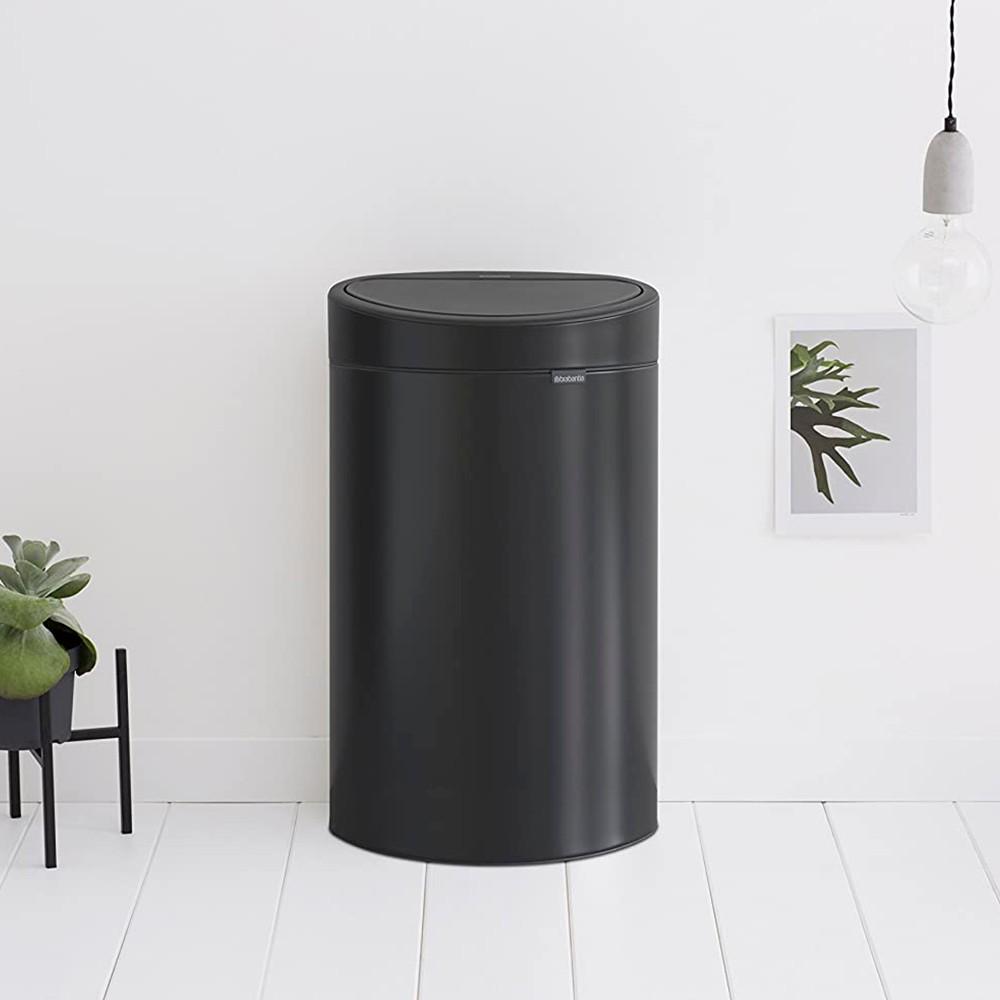 Бак для мусора Brabantia Touch Bin 40 л Черный (114946) - фото 4