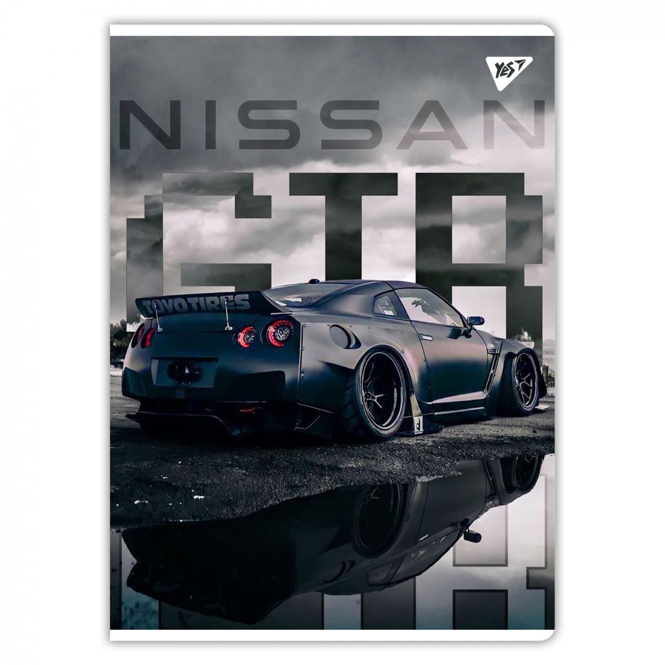 Тетрадь для записей YES SPORT CAR ячейка А4 48 л. (682 000)