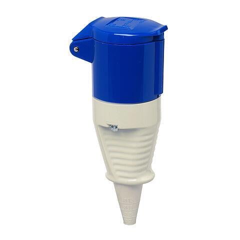 Розетка на кабель Walther-Werke СЕЭ-тип 3 полюса 16А 230V IP44 с сальником (wl310306)