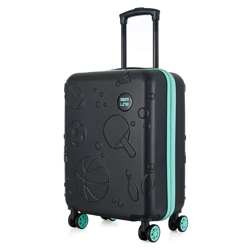 Чемодан детский SEMI LINE 20" S 34 л Black/Blue (DAS303363)