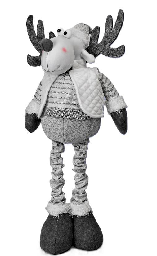 Фігура новорічна Santa&Co з телескопічними ногами 49-97 см (608030)