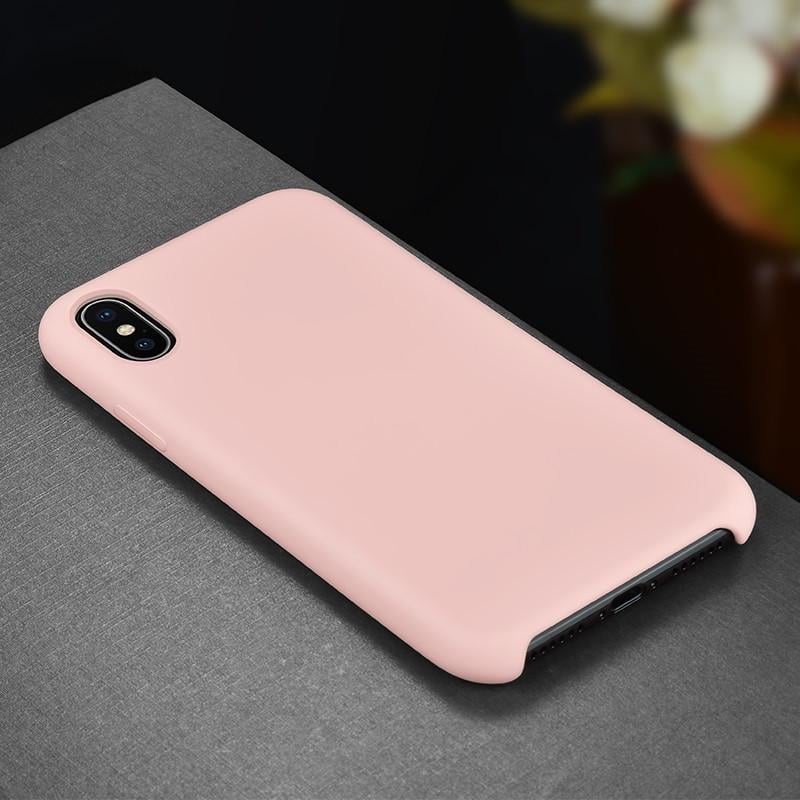 Силіконовий чохол накладка Hoco Pure Series Case for iPhone Xs Max, Pink - фото 3