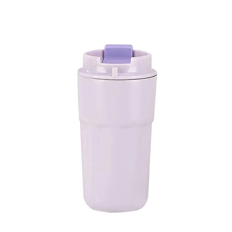 Термокружка с поилкой 450 мл с ремешком Фиолетовый (HP153V) Термокружка с поилкой 450 мл с ремешком Фиолетовый (HP153V)