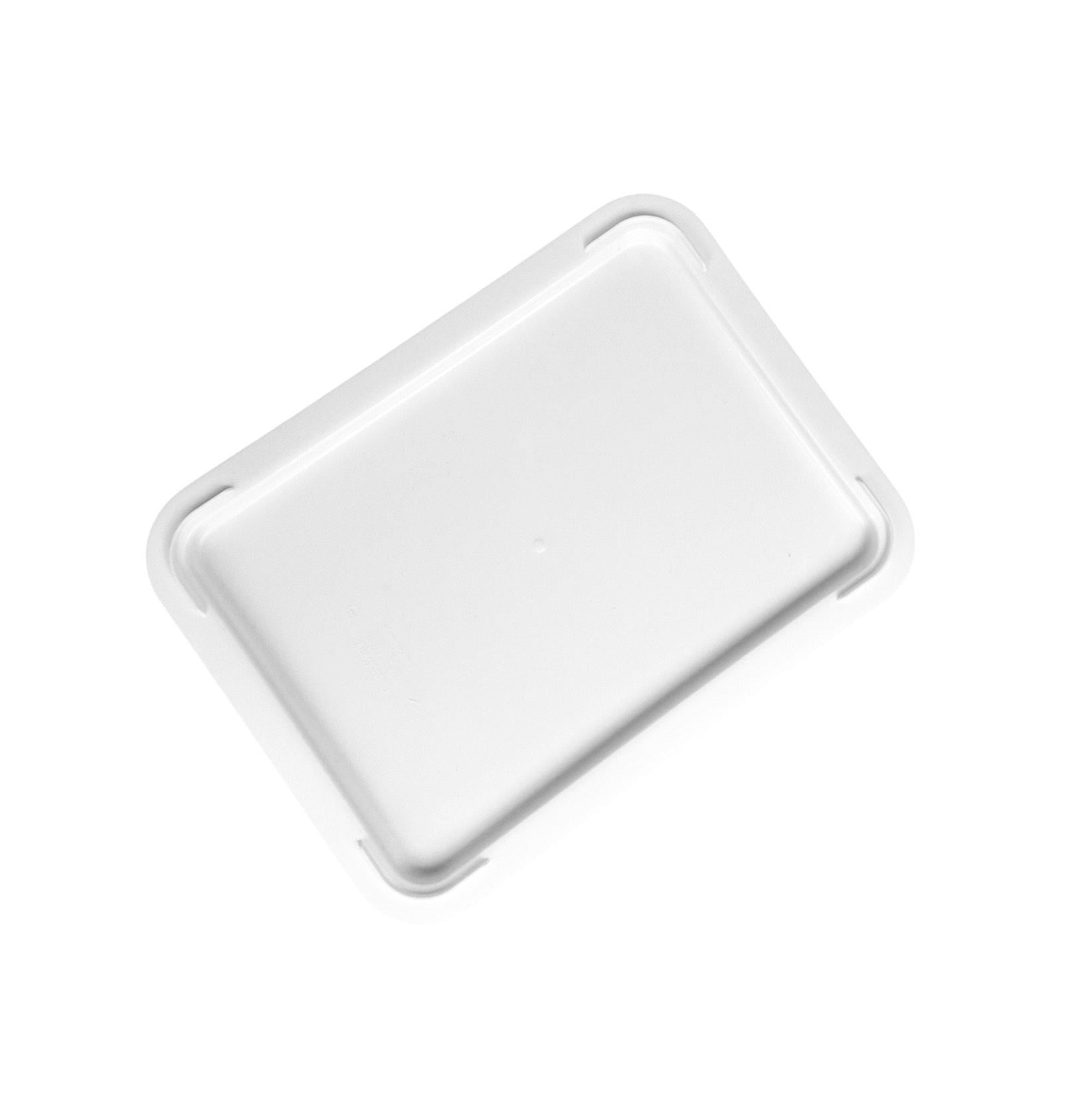 Крышка для контейнеров для теста 402056 402057 из полипропилена 40х30х1,7 см Белый