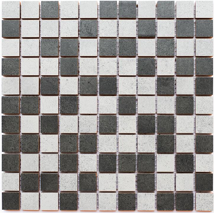 Керамическая мозаика Kotto Ceramica СМ 3029 C2 300x300x8 мм/25x25 мм Graphite/Gray