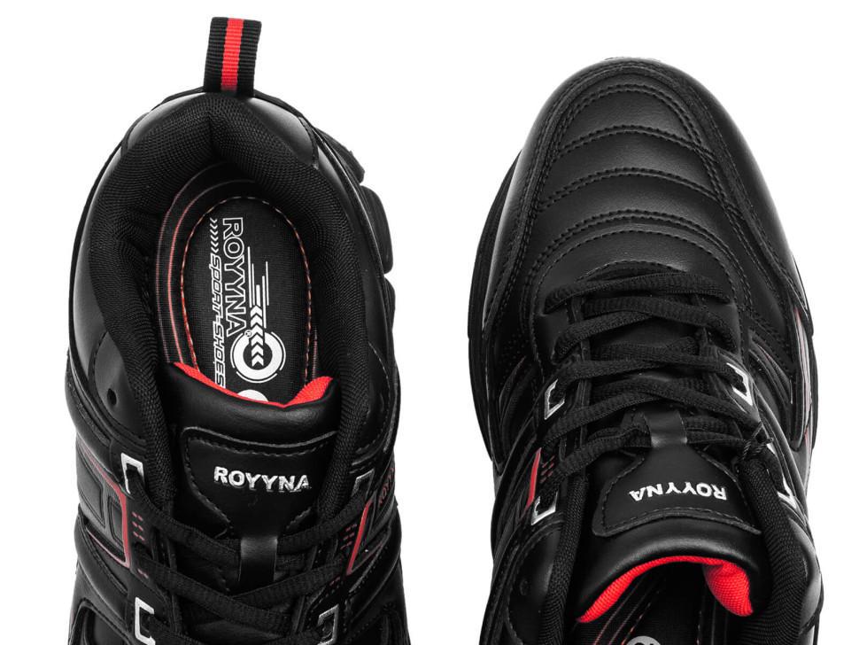 Кроссовки Royyna 7243056 р. 46 Черный (23006) - фото 4 Кроссовки Royyna 7243056 р. 46 Черный (23006) - фото 4