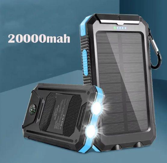 Фонарик с солнечной зарядкой аккумуляторный GDragon Tech 80 Лм 6000K 5В 20000 мАч Черный (49_2) - фото 5 Фонарик с солнечной зарядкой аккумуляторный GDragon Tech 80 Лм 6000K 5В 20000 мАч Черный (49_2) - фото 5