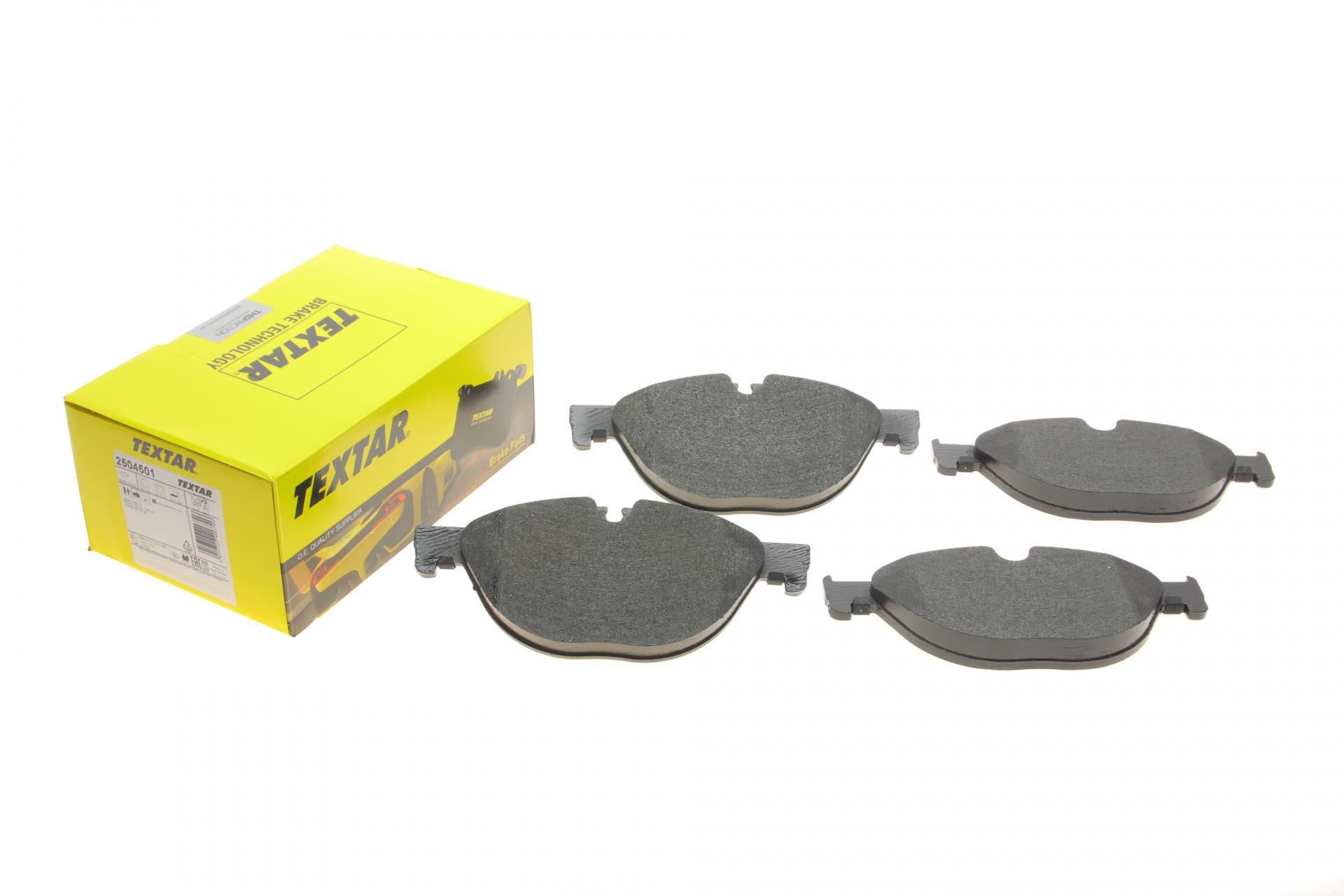 Тормозные колодки передние TEXTAR для BMW 5/6/7 09- Teves Q+ (2504501)