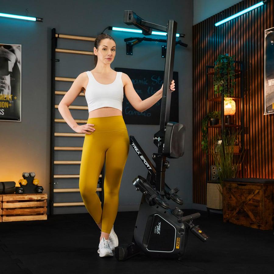 Гребний тренажер Trex Sport TX-580RM Rein магнітний Чорний (5099) - фото 13 Гребний тренажер Trex Sport TX-580RM Rein магнітний Чорний (5099) - фото 13