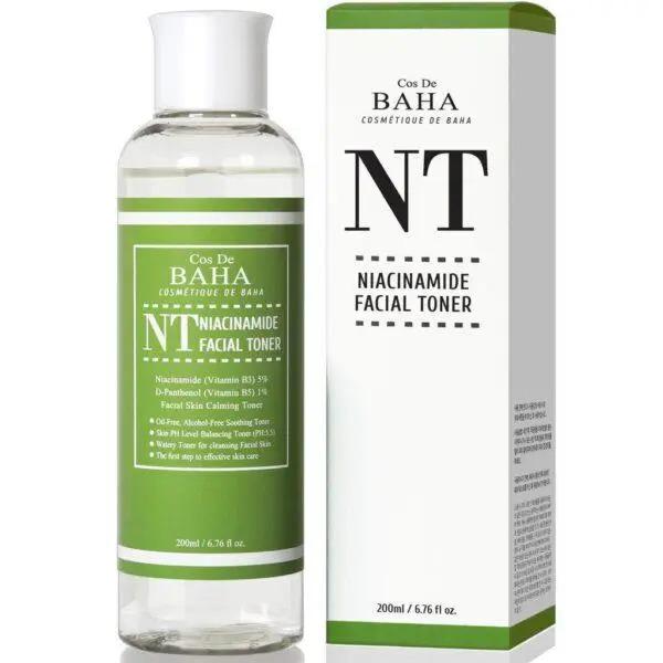 Тонер с ниацинамидом балансирующий Cos De BAHA Niacinamide Facial Toner 200 мл (10620230)