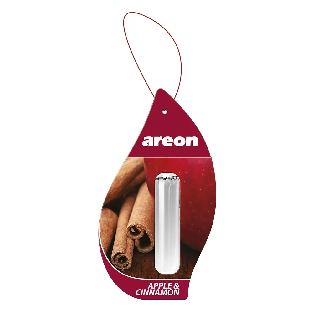 Ароматизатор на зеркало Areon Liquid Apple & Cinnamon 5 мл (LR07)