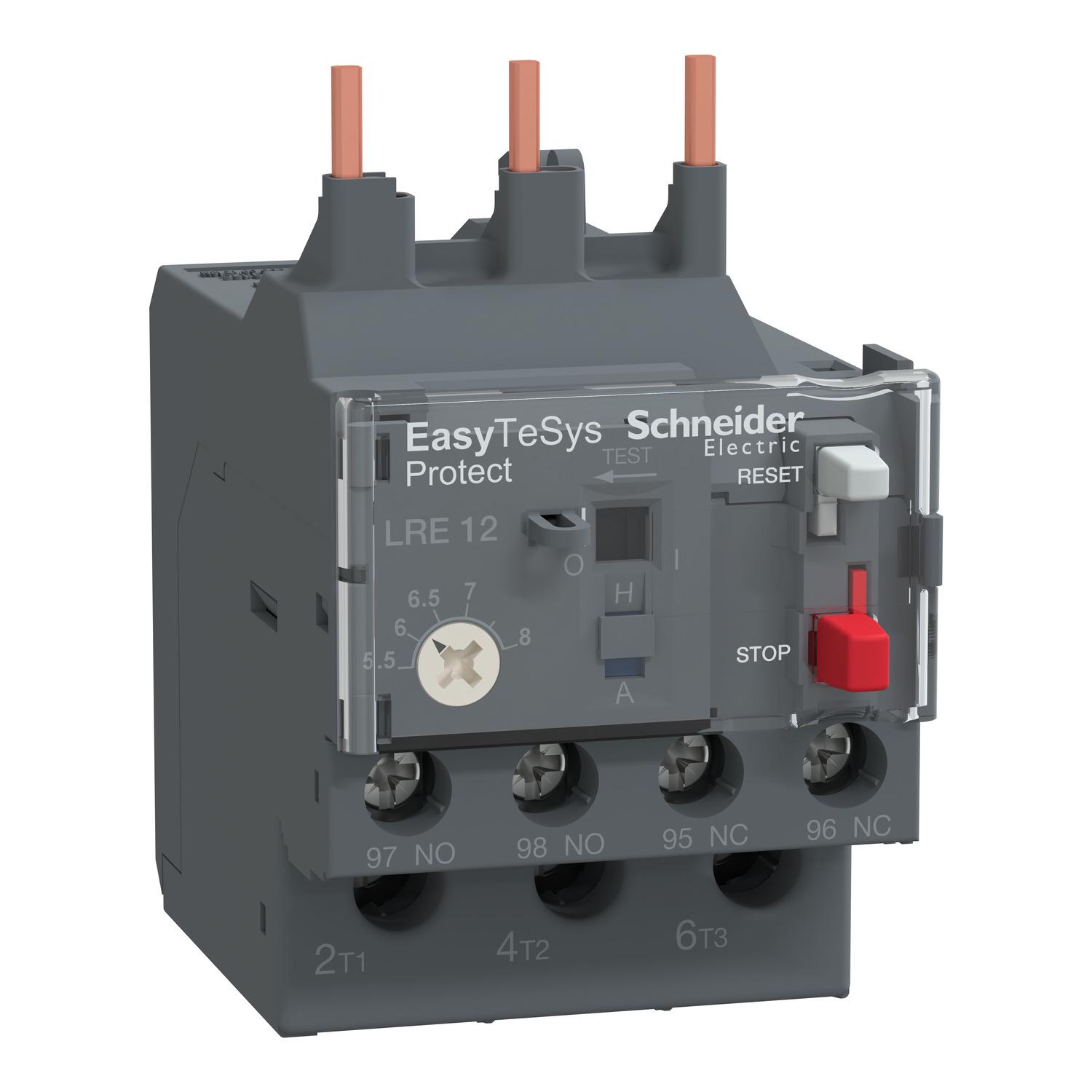 Реле тепловое Schneider Electric Easy TeSys 5,5-8А (LRE12)