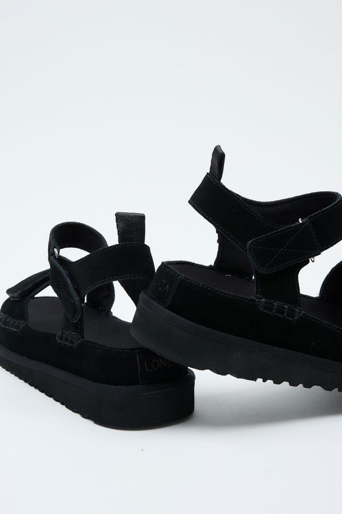 Босоніжки жіночі LONZA на платформі р. 37 Чорний (200449) - фото 5 Босоніжки жіночі LONZA на платформі р. 37 Чорний (200449) - фото 5