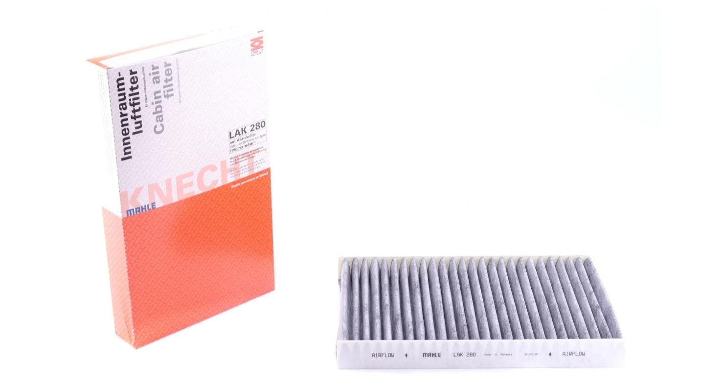 Фильтр салона KNECHT для (LAnd Rover Discovery 04-/Range Rover Sport 3,0-5,0 05- угольный (LAK 280)