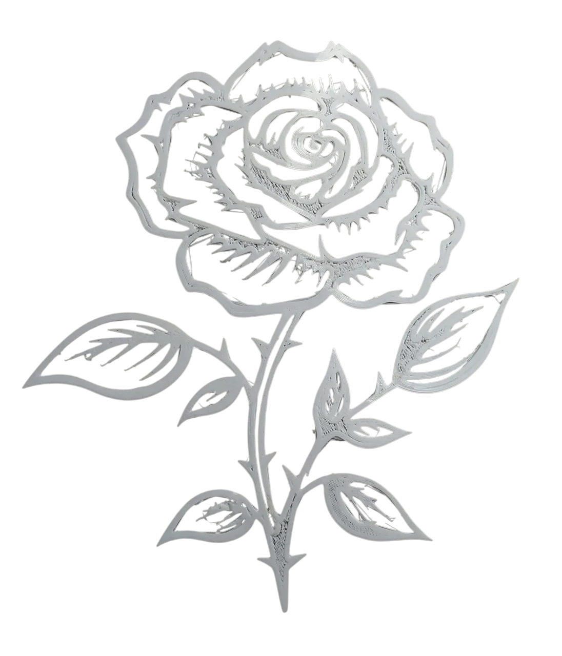 Декоративная роза International Women's Day/Valentine's Day Rose 22 см 3D-печать