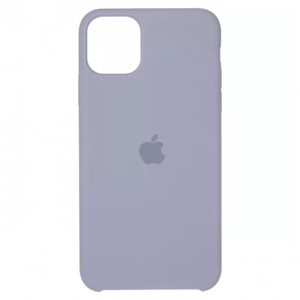 Чохол для Apple iPhone 15 Pro Max Silicone Full Size Series Lavender Gray