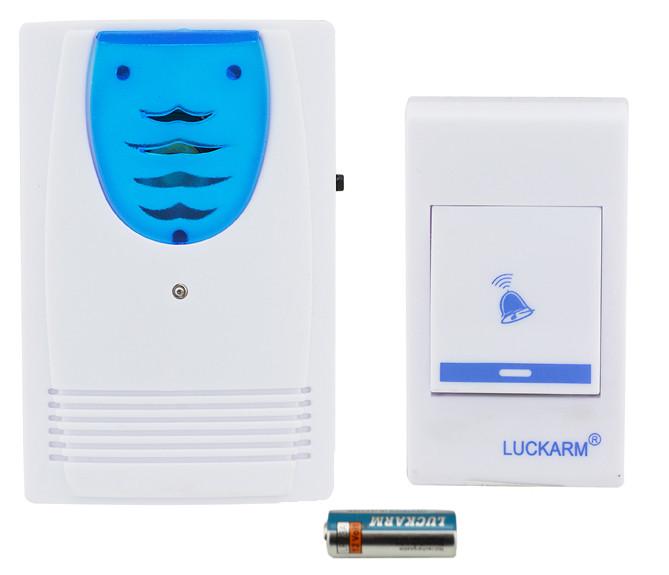 Дверной звонок Luckarm Intelligent 8203 от батареек White/Blue (3_02604) - фото 2