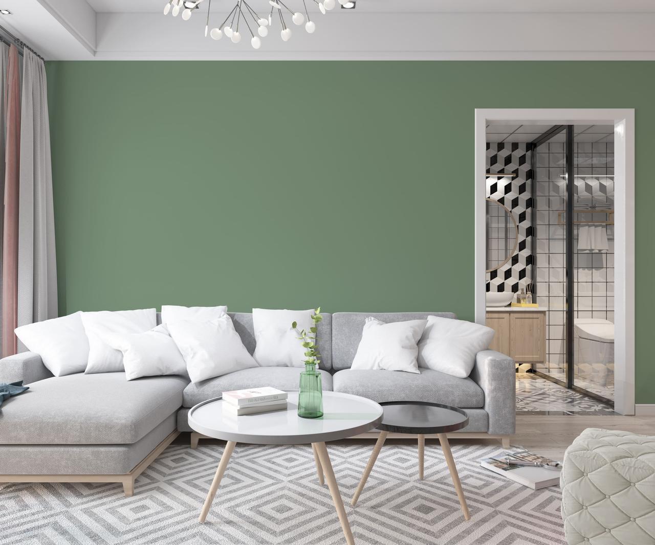 Фарба інтер'єрна латексна Skyline 3 л 4020-G30Y Шалфей (2487185989) - фото 3 Фарба інтер'єрна латексна Skyline 3 л 4020-G30Y Шалфей (2487185989) - фото 3