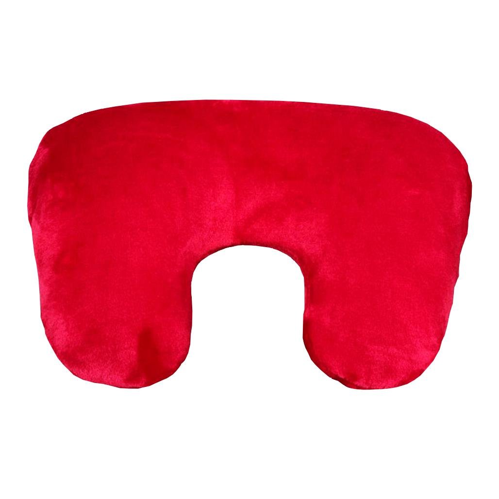 Подушка подкова под голову ортопедическая Красный