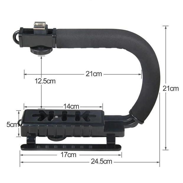 Держатель для камеры и телефона UKC AY 49U/8372 С-образный - фото 9 Держатель для камеры и телефона UKC AY 49U/8372 С-образный - фото 9