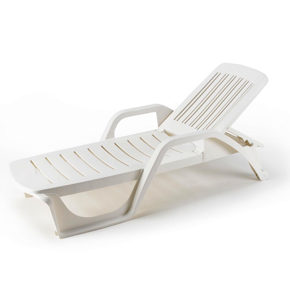 Лежак Bica Zanzibar Білий (1536)