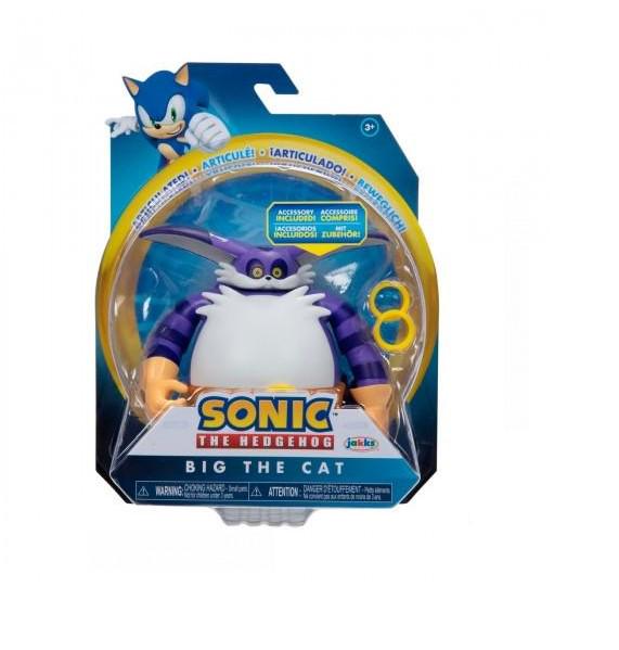 Игровая фигурка Sonic the Hedgehog с артикуляцией модерн Кот биг 10 см 3-10 лет (41680i-GEN) - фото 1