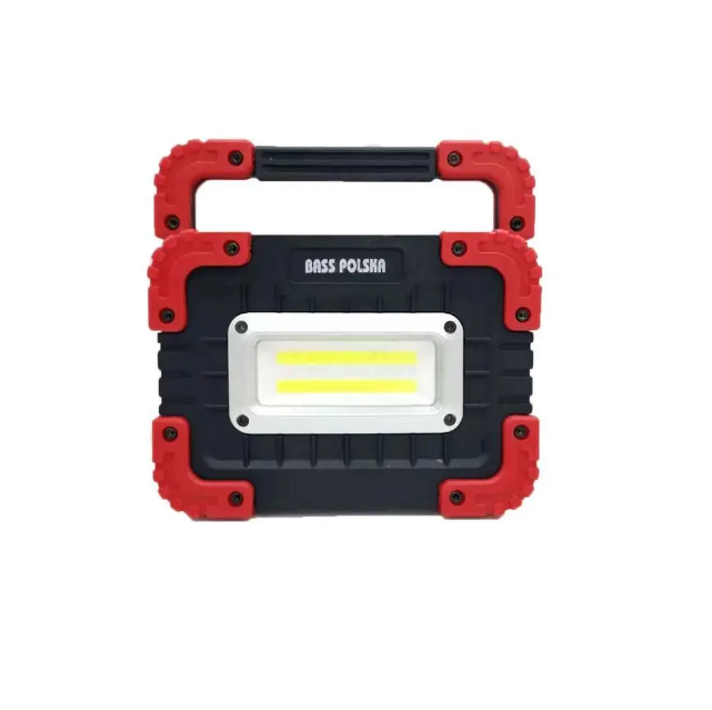 Лампа-фонарь светодиодная аккумуляторная Bass Polska для мастерской и дома с функцией повербанк (5907)
