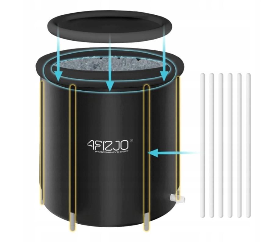 Бассейн каркасный для ледяной ванны 75х75 см 320 л (id_1164) - фото 4 Бассейн каркасный для ледяной ванны 75х75 см 320 л (id_1164) - фото 4