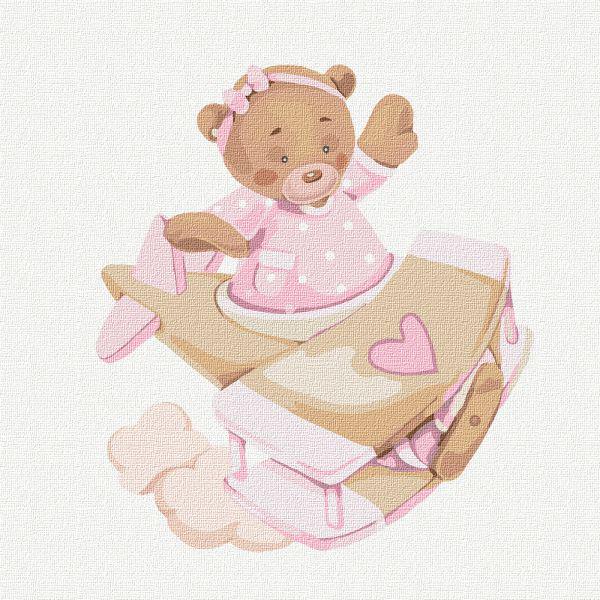 Картина по номерам Расправив крылья