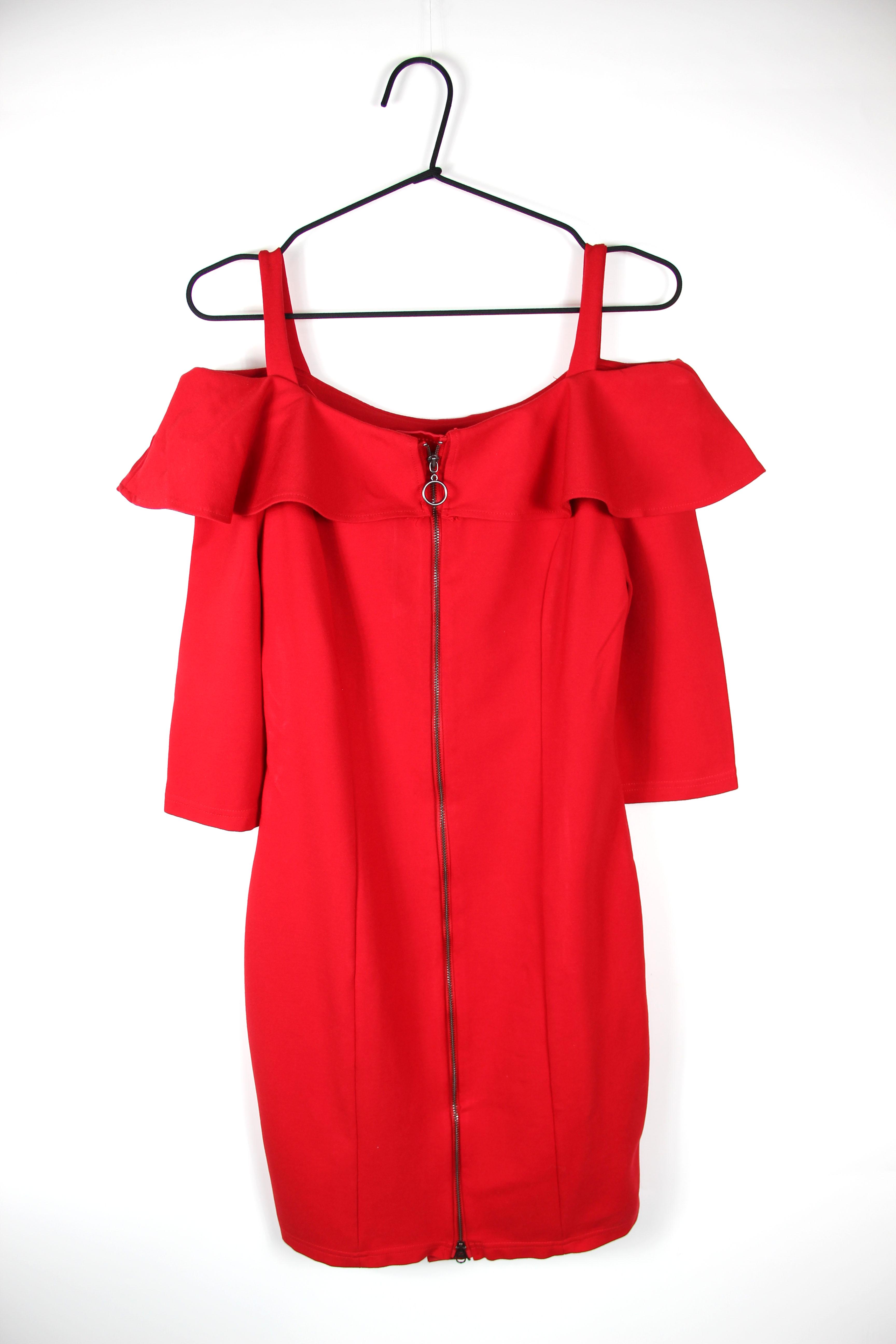 Платье Only 118107564 L Красный