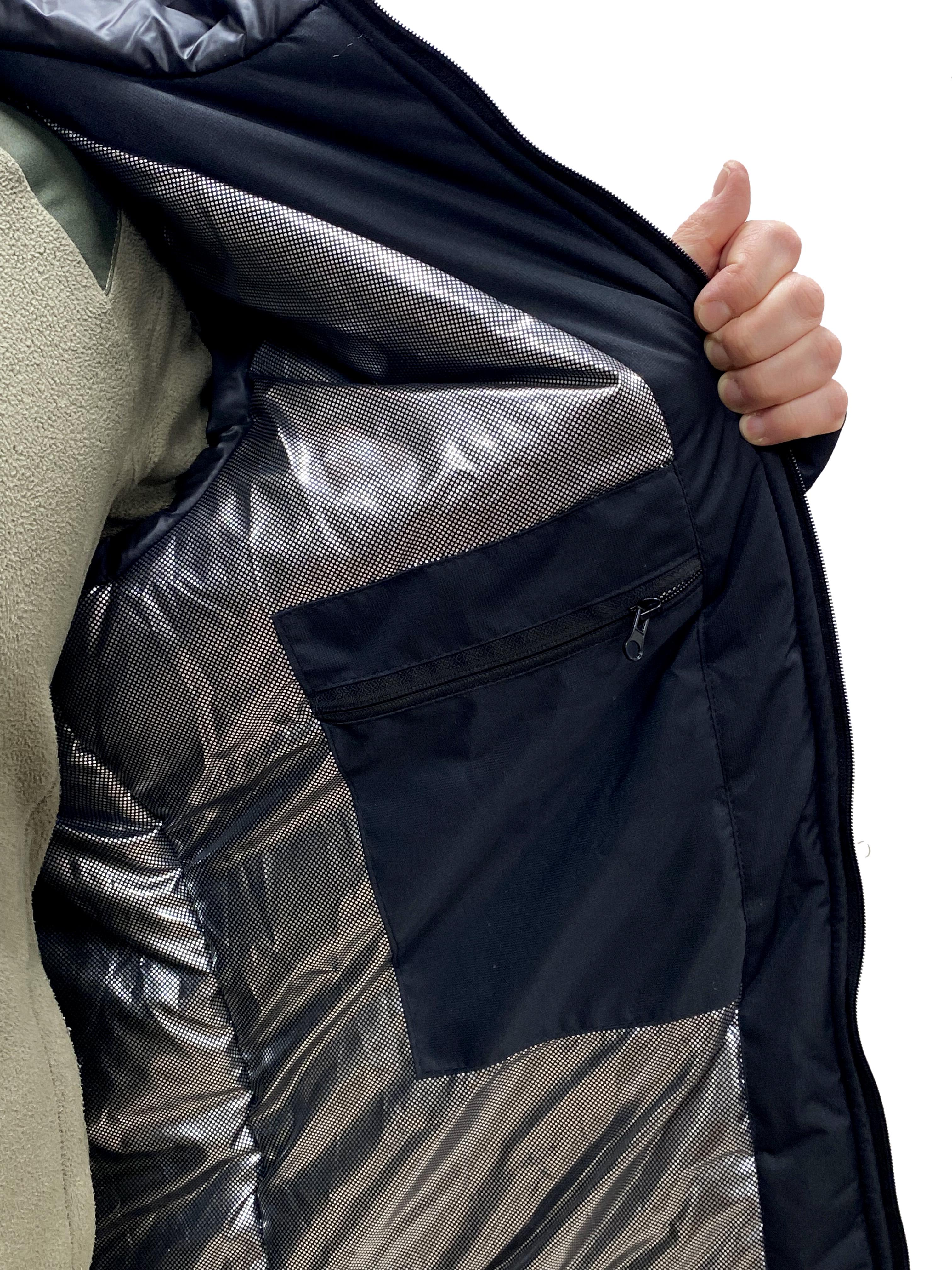 Куртка зимняя omni-heat р. 48/50 Черный (050402) - фото 7 Куртка зимняя omni-heat р. 48/50 Черный (050402) - фото 7