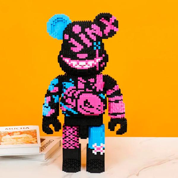 Конструктор Magic Blocks Bearbrick Jinx 40,5 см 3031 деталь (14604191) - фото 2