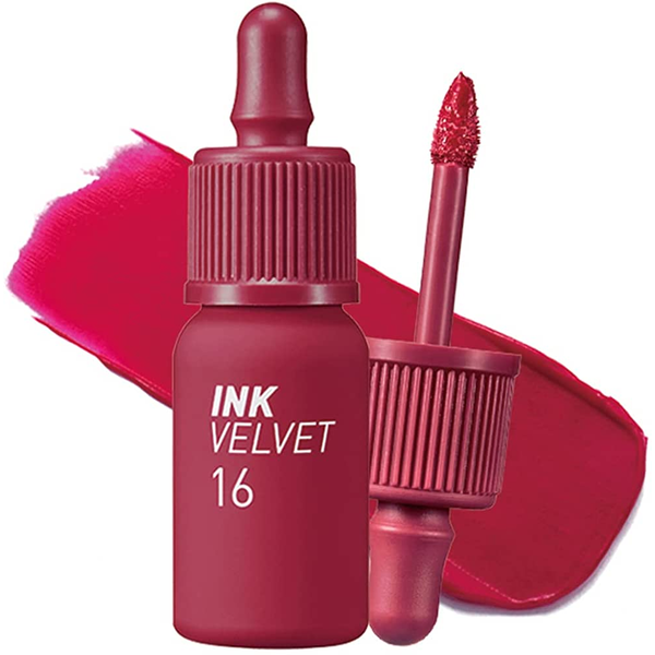 Тінт Peripera INK Velvet №016 Heart для губ з матовим фінішем 4 г Fuchsia Pink