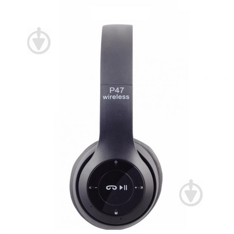 Навушники бездротові UKC P47 Bluetooth вбудований FM - фото 5