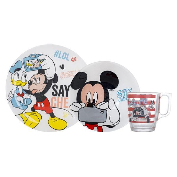 Набор детской посуды Luminarc Disney Mickey 3 пр. (N5278)