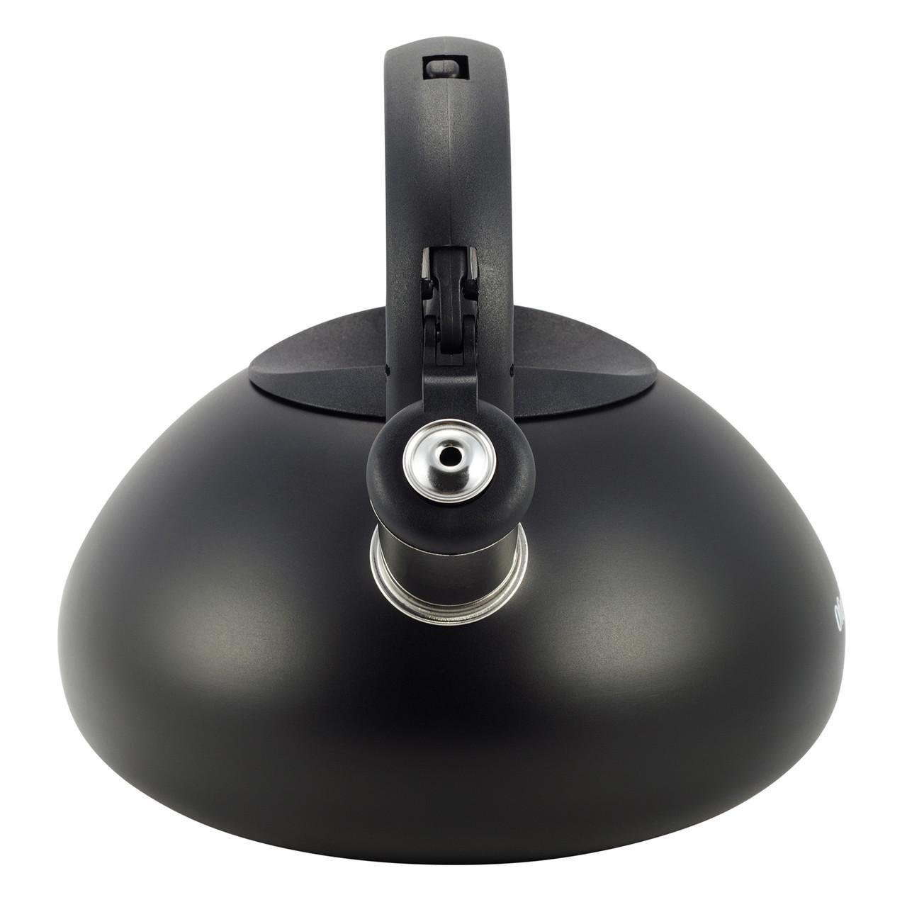 Чайник Ofenbach из нержавеющей стали со свистком 2,5 л Черный (100302) - фото 8 Чайник Ofenbach из нержавеющей стали со свистком 2,5 л Черный (100302) - фото 8