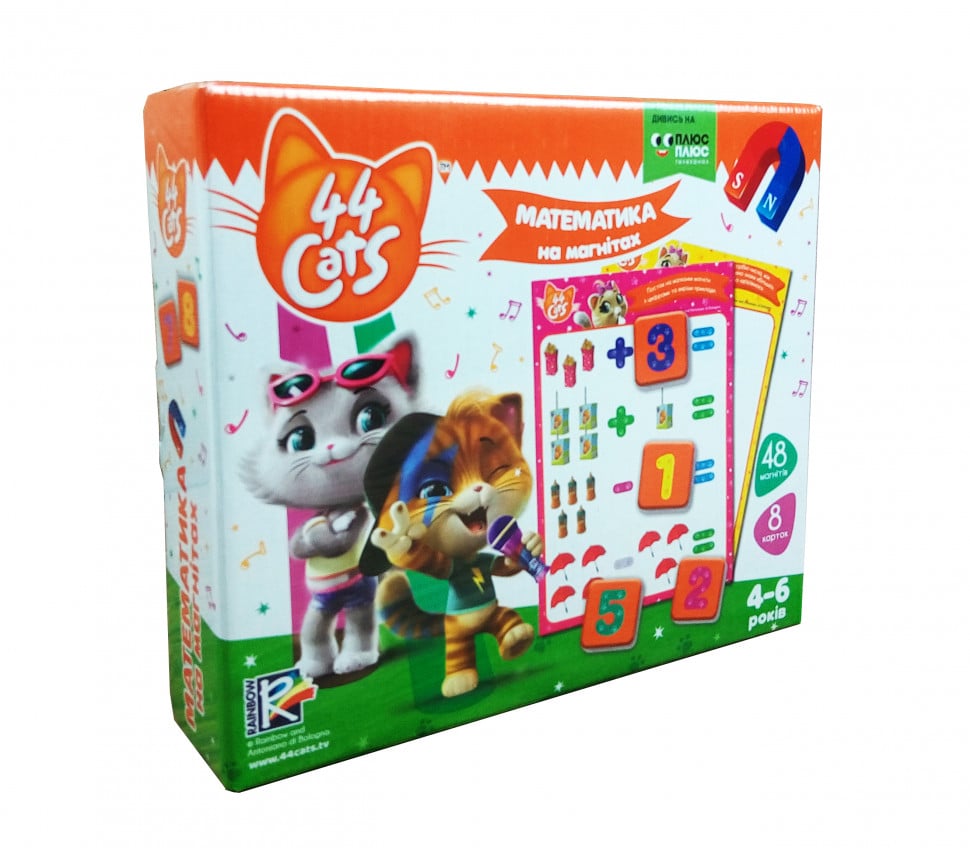 Настольная игра Vladi Toys Математика 44 cats укр. (VT5411-08)
