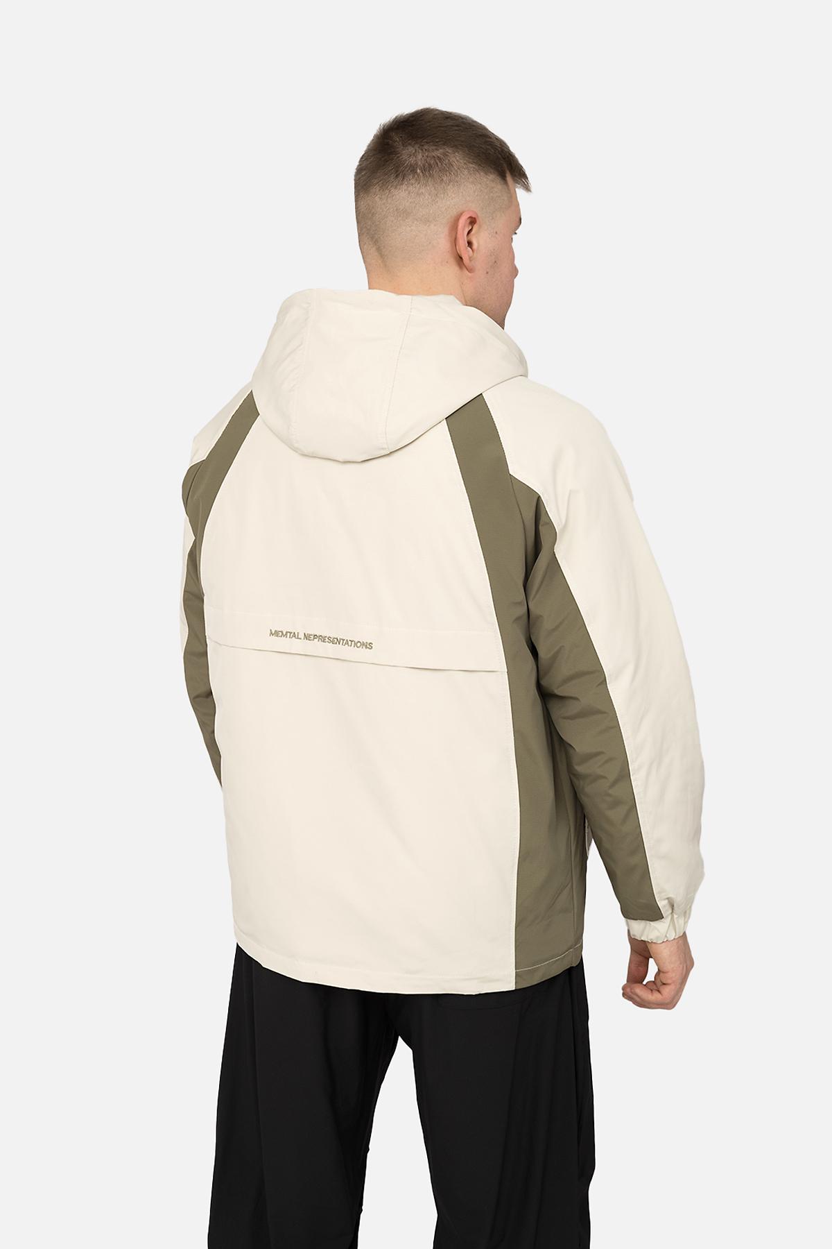 Куртка мужская р. 54 Молочный (SKT001037885) - фото 4 Куртка мужская р. 54 Молочный (SKT001037885) - фото 4