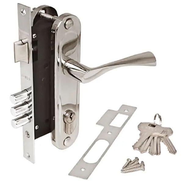 Замок врізний AVERS 1523/60-CR UA Хром (1702568143)