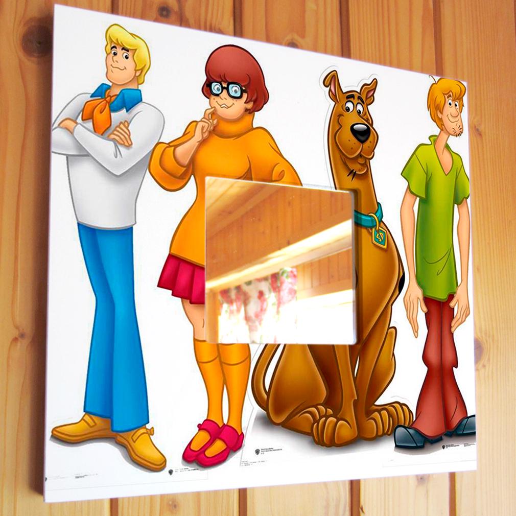 Зеркало "Скуби Ду" 260х260 мм (M02028) Зеркало "Скуби Ду" 260х260 мм (M02028)