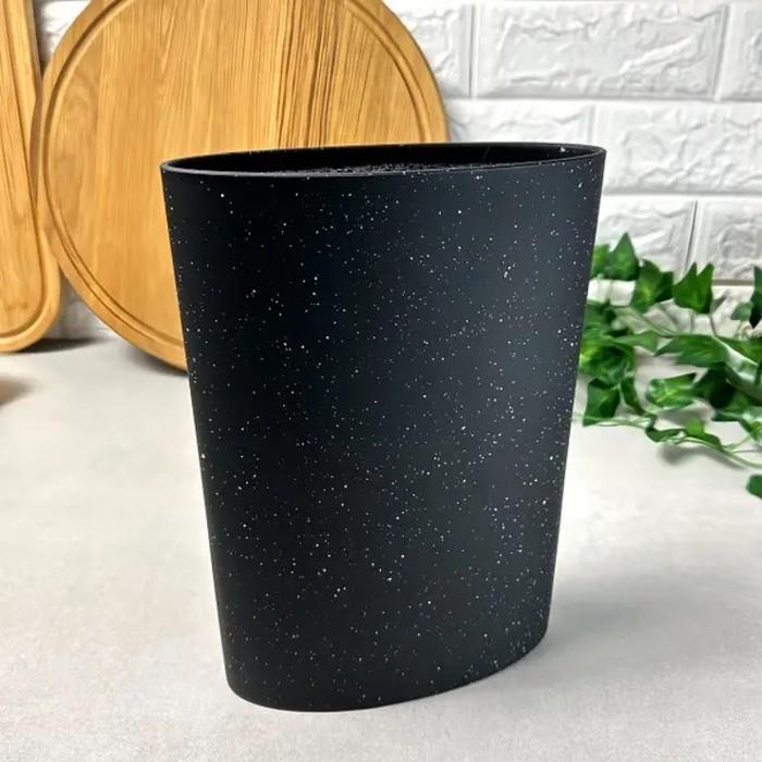 Подставка для ножей Empire Овал Н 22 см Графитовый (2444)