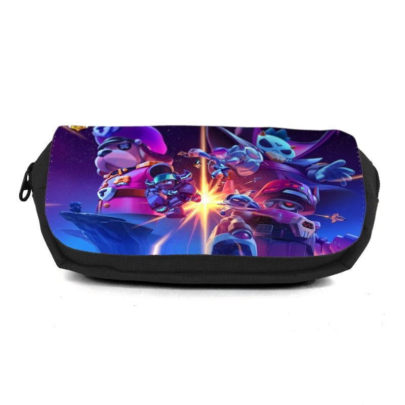 Пенал шкільний Brawl Stars-0019 Чорний (2064148005)