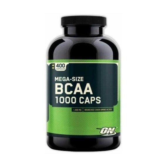 Амінокислота BCAA для спорту Optimum Nutrition BCAA 1000 Caps 400 Caps (000006373)