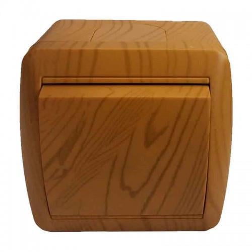 Выключатель накладной одноклавишный Lemanso Магнолия Ольха (LMR2101) Выключатель накладной одноклавишный Lemanso Магнолия Ольха (LMR2101)