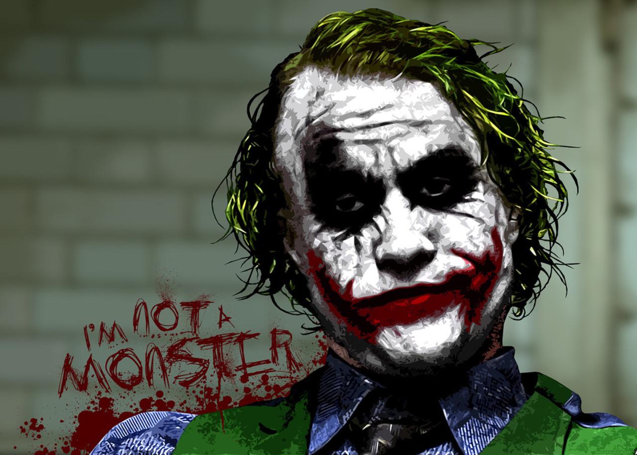 Картина постер Gee! Joker Джокер фан 60х40 см JK.09.002