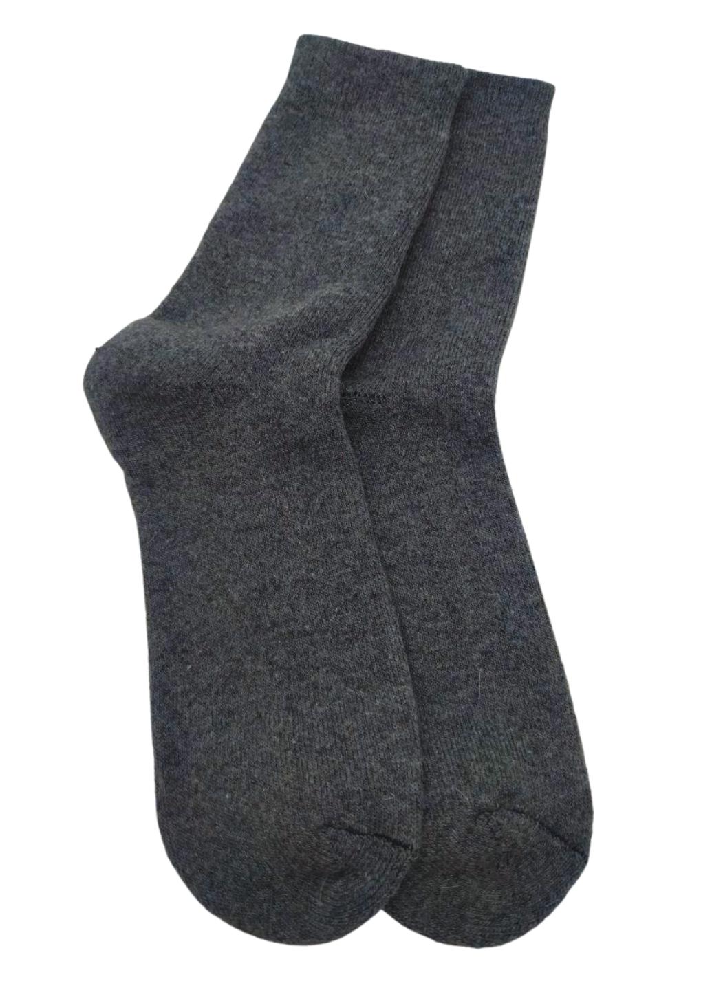 Носки мужские теплые с ангорой Корона Winter Time 940-01 р. 41-47 1 шт. Темно-серый (12562209)